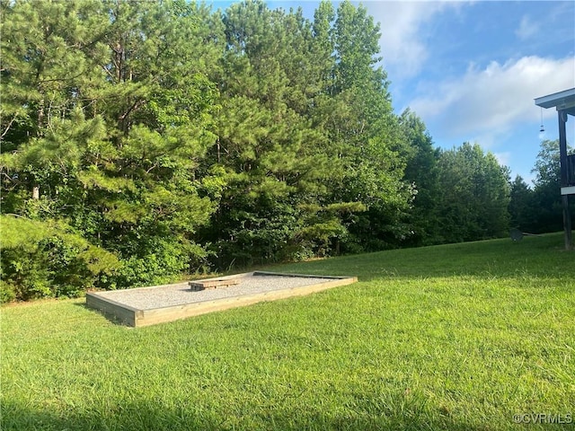 4554 Plank Rd, Kenbridge, VA 23944 - view of grassy yard with a bocce ball area