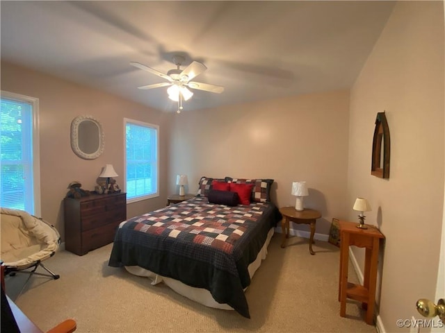 4554 Plank Rd, Kenbridge, VA 23944 - bedroom featuring carpet and ceiling fan