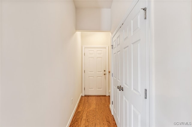 5915 E Stonepath Garden Dr, Chester, VA 23831 - hallway featuring light wood finished floors and baseboards