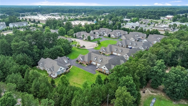 5915 E Stonepath Garden Dr, Chester, VA 23831 - aerial view of property and surrounding area featuring nearby suburban area
