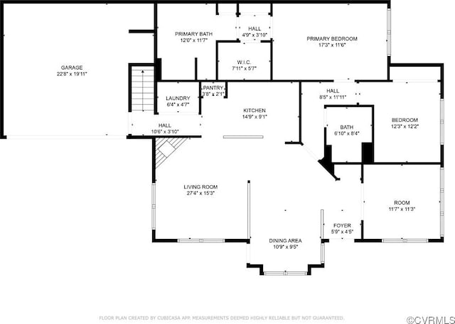 5915 E Stonepath Garden Dr, Chester, VA 23831 - view of home floor plan