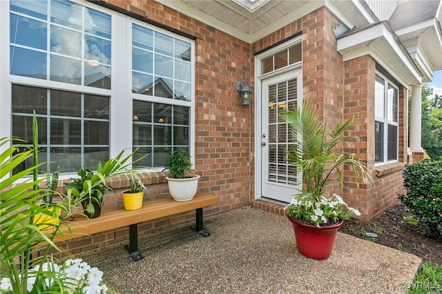5915 E Stonepath Garden Dr, Chester, VA 23831 - view of exterior entry featuring brick siding