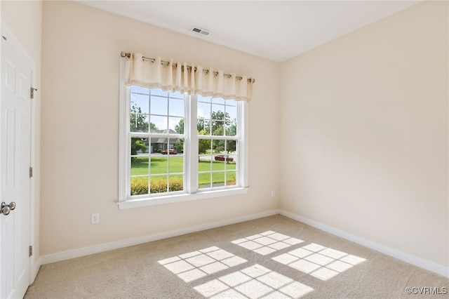 5915 E Stonepath Garden Dr, Chester, VA 23831 - carpeted spare room featuring baseboards