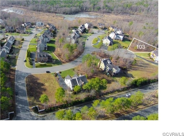 13009 Huntsteed Ct, Henrico, VA 23233 - aerial view of property and surrounding area