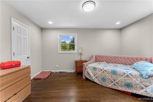 2419 Fon Du Lac Rd, Henrico, VA 23229 - bedroom featuring dark wood finished floors and recessed lighting