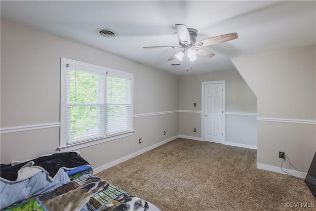 12703 Kelsey Pointe Ct, Chester, VA 23831 - unfurnished bedroom with carpet and ceiling fan