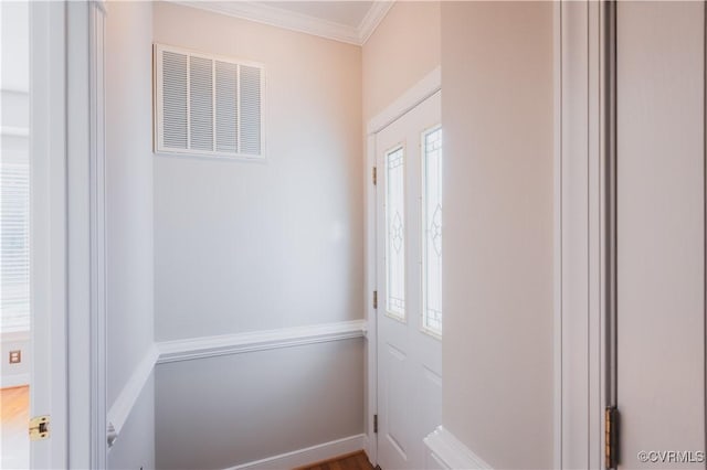 12703 Kelsey Pointe Ct, Chester, VA 23831 - foyer with crown molding and plenty of natural light