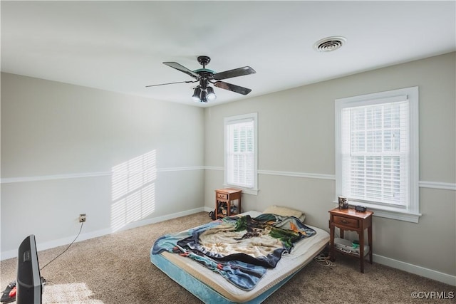 12703 Kelsey Pointe Ct, Chester, VA 23831 - bedroom with carpet and ceiling fan