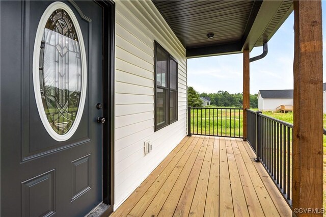 1175 Anderson Hwy, Cumberland, VA 23040 - view of wooden porch