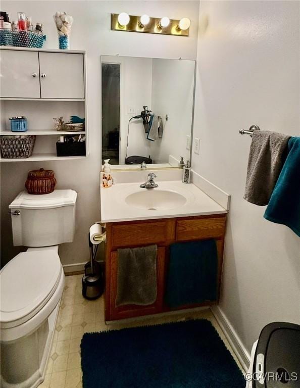7016 Narragansett Ct, Hanover, VA 23111 - bathroom with vanity and tile patterned floors