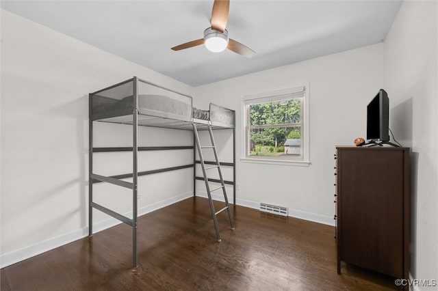 1101 Clearlake Rd, Chesterfield, VA 23236 - unfurnished bedroom with wood finished floors and ceiling fan