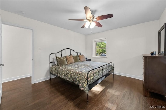 1101 Clearlake Rd, Chesterfield, VA 23236 - bedroom with wood finished floors and a ceiling fan