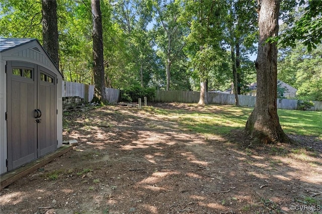 1101 Clearlake Rd, Chesterfield, VA 23236 - view of yard with a shed