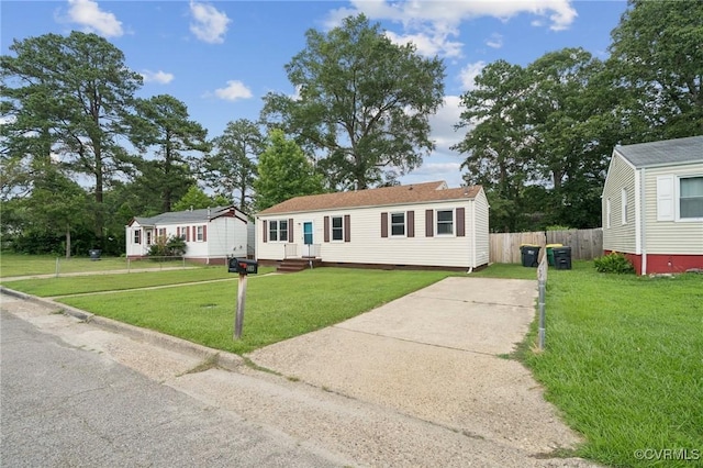 1403 Miles Ave, Hopewell, VA 23860 - manufactured / mobile home with driveway and entry steps