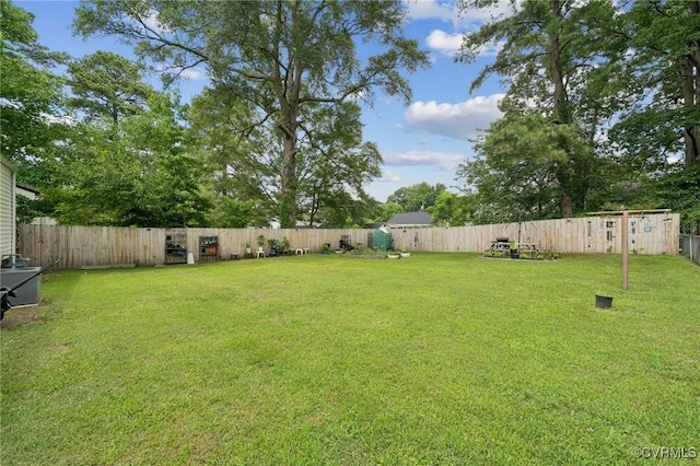 1403 Miles Ave, Hopewell, VA 23860 - view of fenced backyard