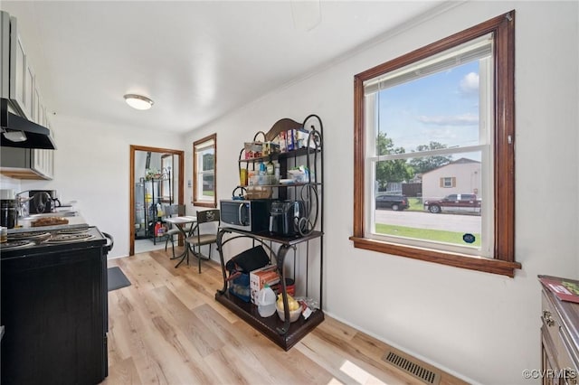 1403 Miles Ave, Hopewell, VA 23860 - office area featuring light wood-style flooring