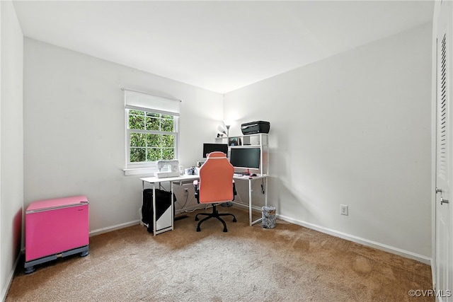 1593 Constitution Dr, Henrico, VA 23238 - office featuring carpet flooring and baseboards