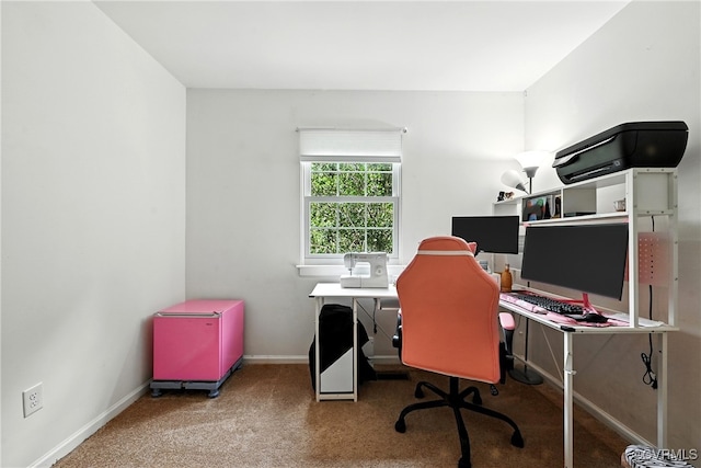 1593 Constitution Dr, Henrico, VA 23238 - office space featuring carpet floors and baseboards