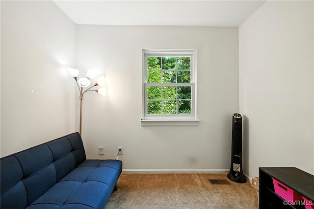 1593 Constitution Dr, Henrico, VA 23238 - sitting room with carpet flooring and baseboards