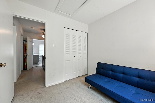 1593 Constitution Dr, Henrico, VA 23238 - living area with light colored carpet and ceiling fan