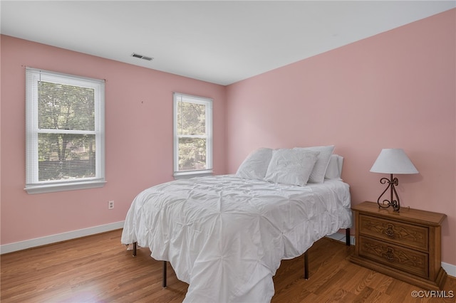 1406 Walton Bluff Ter, Midlothian, VA 23114 - bedroom featuring multiple windows and wood finished floors