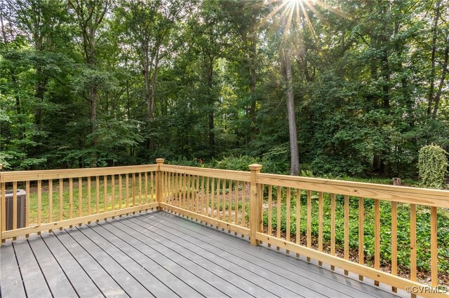4712 Kyloe Ln, Moseley, VA 23120 - view of deck