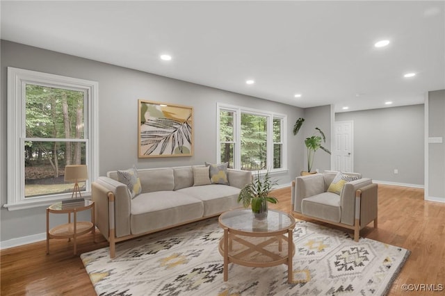 4712 Kyloe Ln, Moseley, VA 23120 - living room with recessed lighting and light wood-style floors