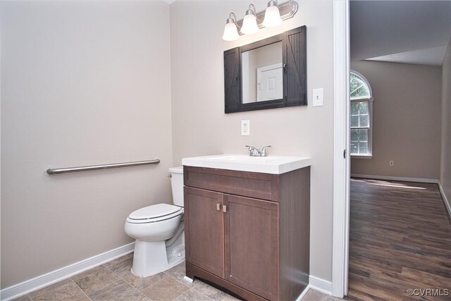 6434 Anderson Hwy, Powhatan, VA 23139 - bathroom with vanity and baseboards