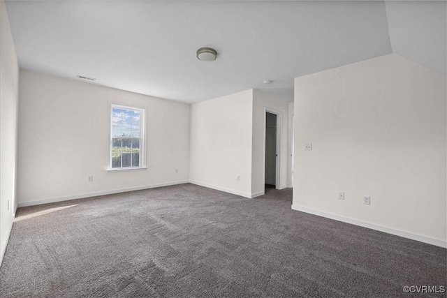 11325 Webb Rd, Disputanta, VA 23842 - spare room with dark carpet and baseboards