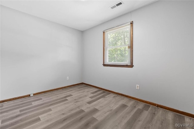 11900 James River Dr, North Prince George, VA 23860 - unfurnished room featuring light wood-style floors and baseboards