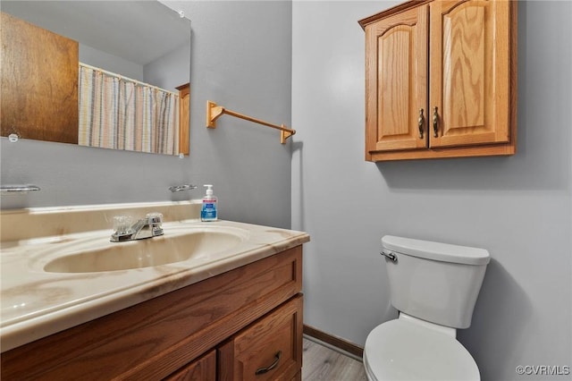 11900 James River Dr, North Prince George, VA 23860 - full bathroom with vanity and wood finished floors