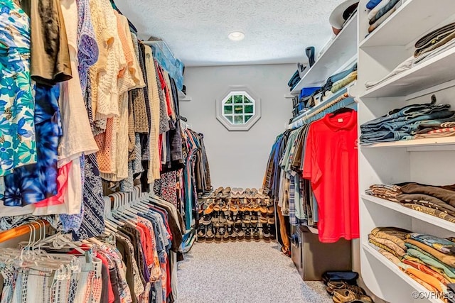 1382 Glebe Landing Rd, Center Cross, VA 22437 - walk in closet with carpet