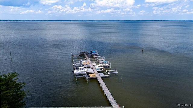 1382 Glebe Landing Rd, Center Cross, VA 22437 - bird's eye view of a large body of water