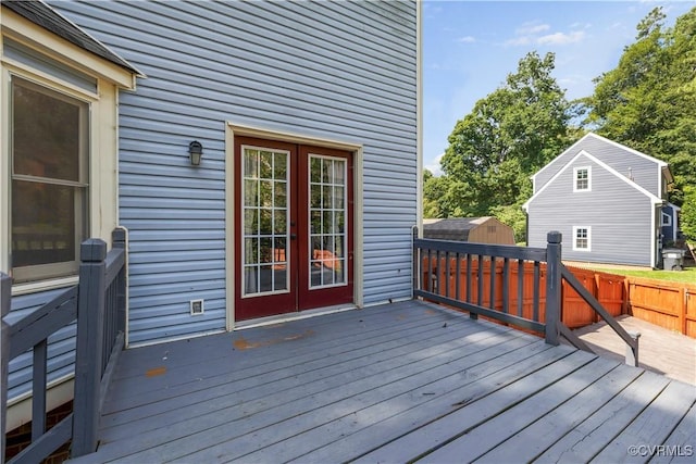 11906 Exbury Ter, Midlothian, VA 23114 - deck with a storage unit