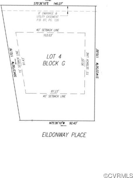 9918 Eildonway Pl, Henrico, VA 23238 - view of room layout