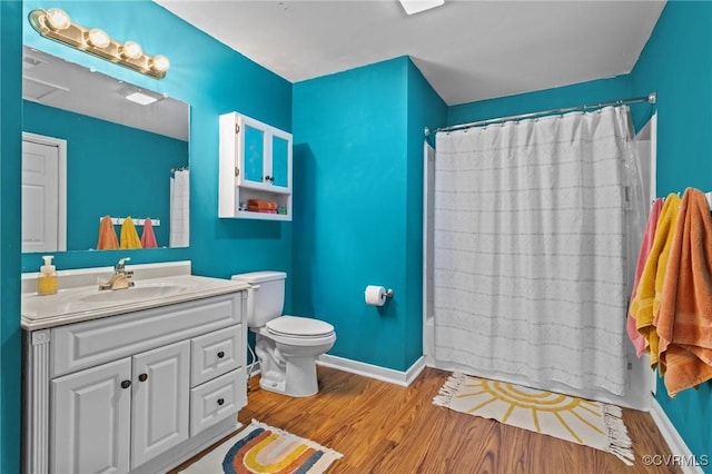 2210 W City Point Rd, Hopewell, VA 23860 - bathroom featuring vanity and wood finished floors