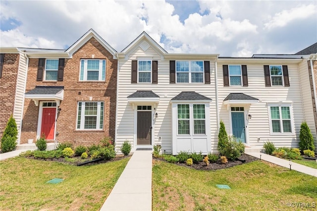 3119 Perdue Springs Dr, Chester, VA 23831 - colonial home with brick siding and a front lawn