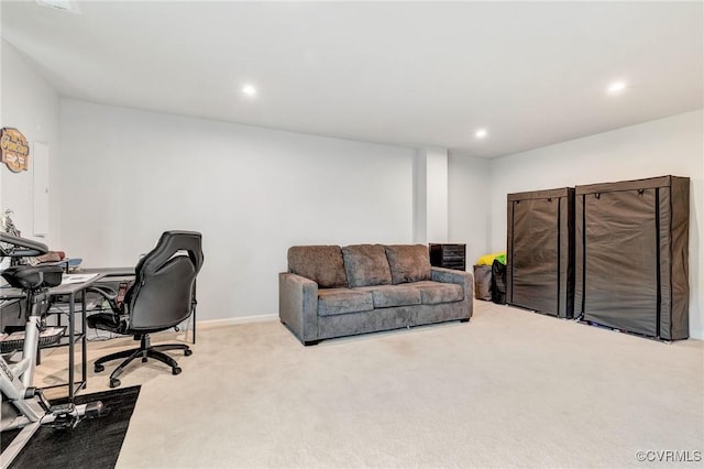 3119 Perdue Springs Dr, Chester, VA 23831 - carpeted office space with recessed lighting