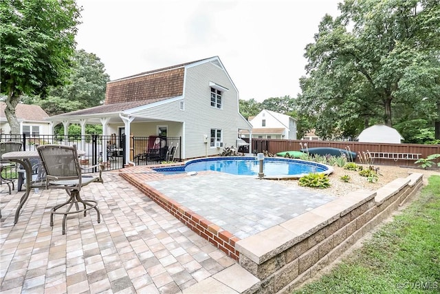 5618 Buxton Ct, Chester, VA 23831 - view of pool with a fenced backyard and a patio area