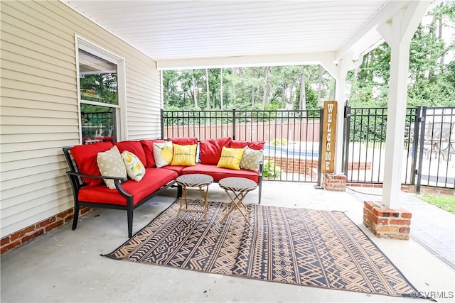 5618 Buxton Ct, Chester, VA 23831 - view of patio / terrace with an outdoor hangout area