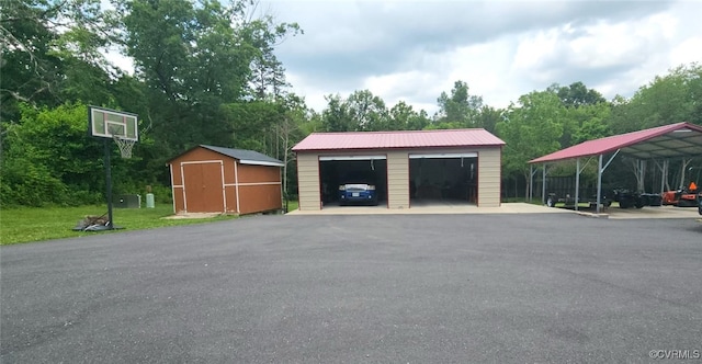 1932 Howardsville Tpke, Stuarts Draft, VA 24477 - detached garage featuring a shed