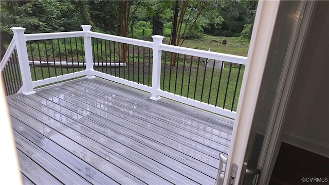 8057 Hermitage Rd, Henrico, VA 23228 - view of wooden deck