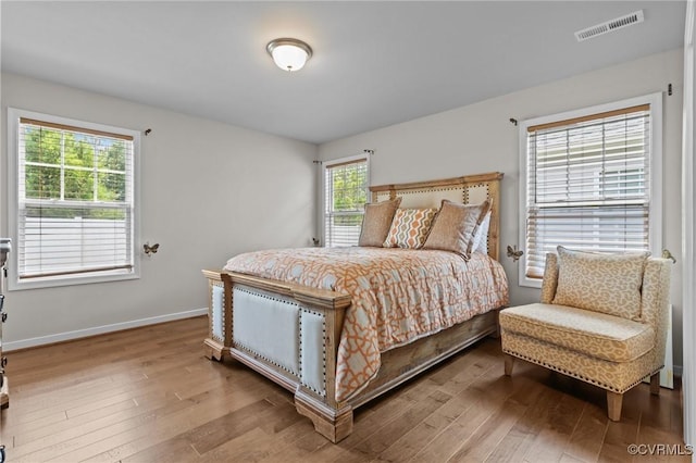 3391 Rock Creek Villa Dr, Quinton, VA 23141 - bedroom with hardwood / wood-style floors and baseboards