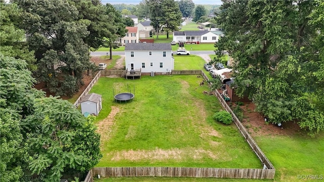 24716 Woodstream Ln, North Dinwiddie, VA 23803 - aerial view of residential area