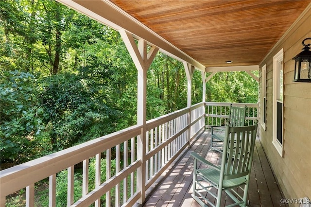 2712 Creek Edge, Powhatan, VA 23139 - view of deck