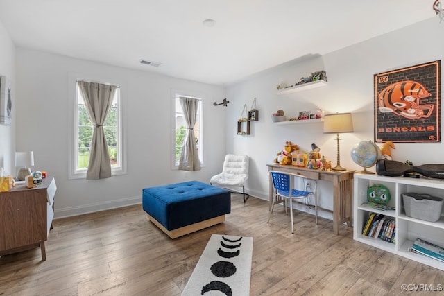 13518 Kelham Rd, Midlothian, VA 23113 - living area with wood finished floors and baseboards