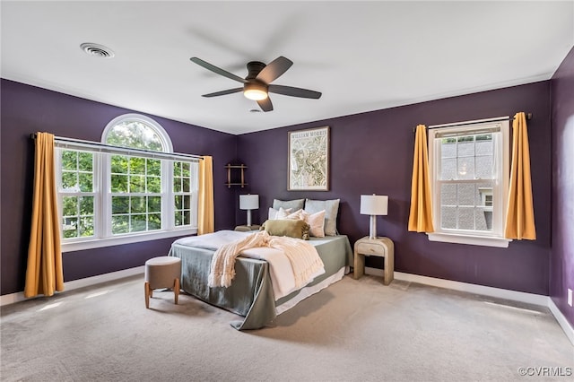 1424 Laurel Top Dr, Midlothian, VA 23114 - bedroom featuring carpet floors and a ceiling fan