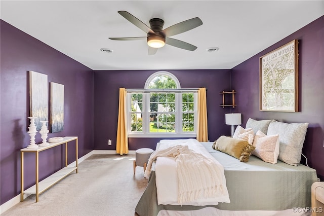 1424 Laurel Top Dr, Midlothian, VA 23114 - bedroom with carpet flooring and ceiling fan