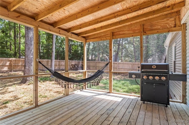 611 Queensway Rd, North Chesterfield, VA 23236 - view of unfurnished sunroom