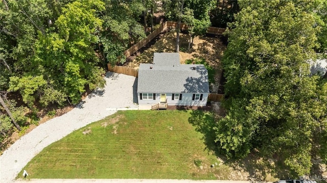 611 Queensway Rd, North Chesterfield, VA 23236 - aerial view of property and surrounding area